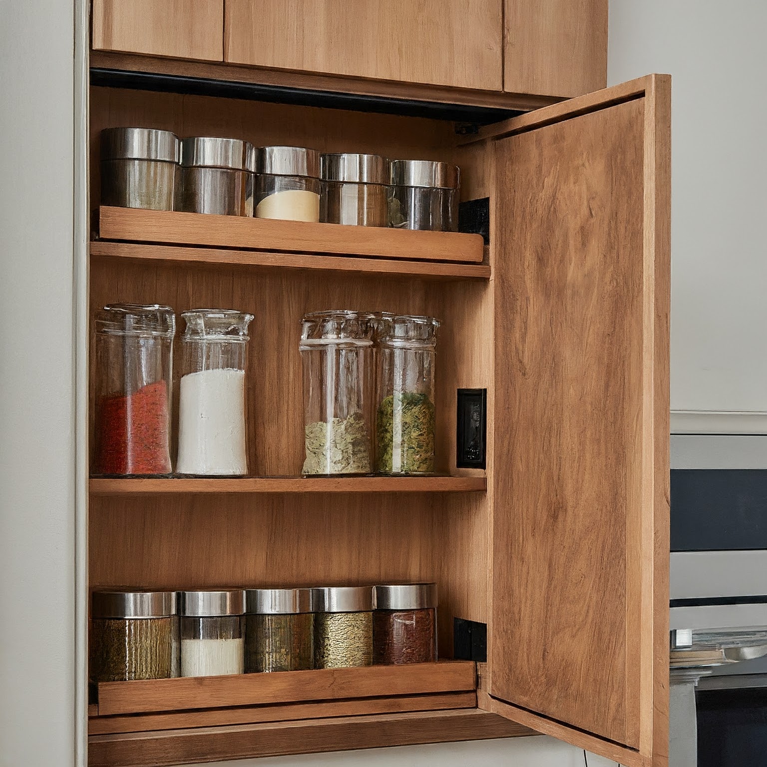 Small Kitchen Appliance Organization